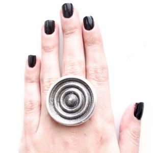 Low Luv x Erin Wasson Holiday Sandcast Ripple Ring